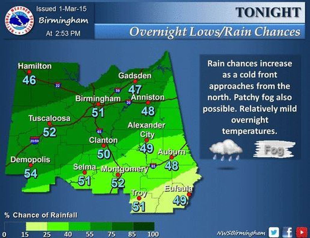Mild Temperatures, Little Rain Chance: Enjoy The Pleasant Weather Mild Temperatures, Little Rain Chance: Enjoy The Pleasant Weather