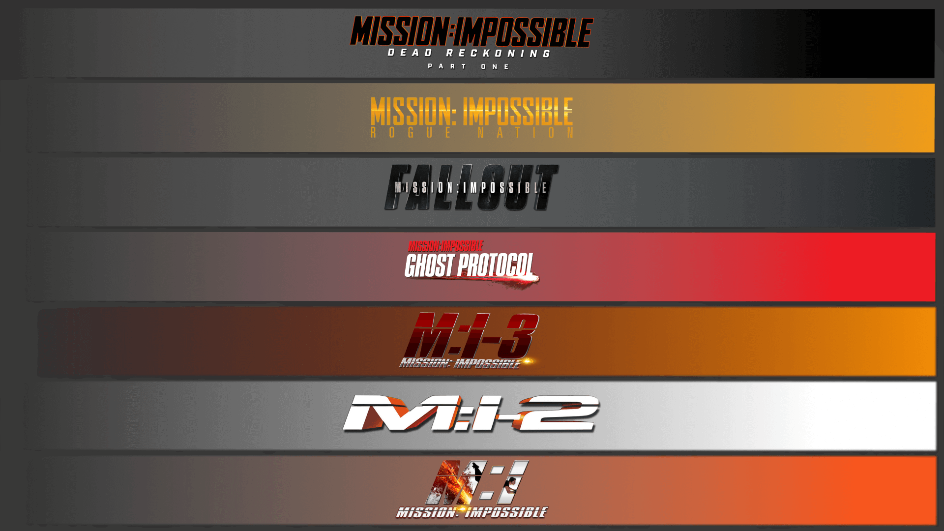 Mission: Impossible Marathon: Find Every Film Online Mission: Impossible Marathon: Find Every Film Online