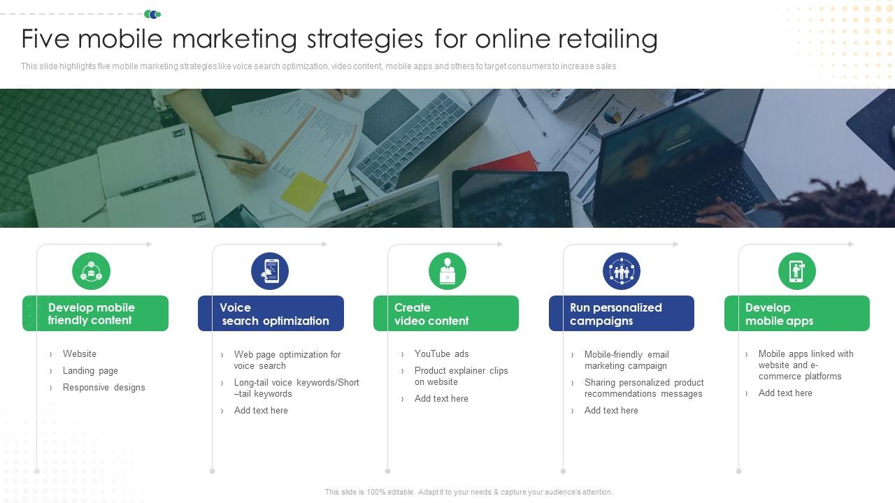 Mobile Marketing Strategies For E-commerce Domination Mobile Marketing Strategies For E-commerce Domination