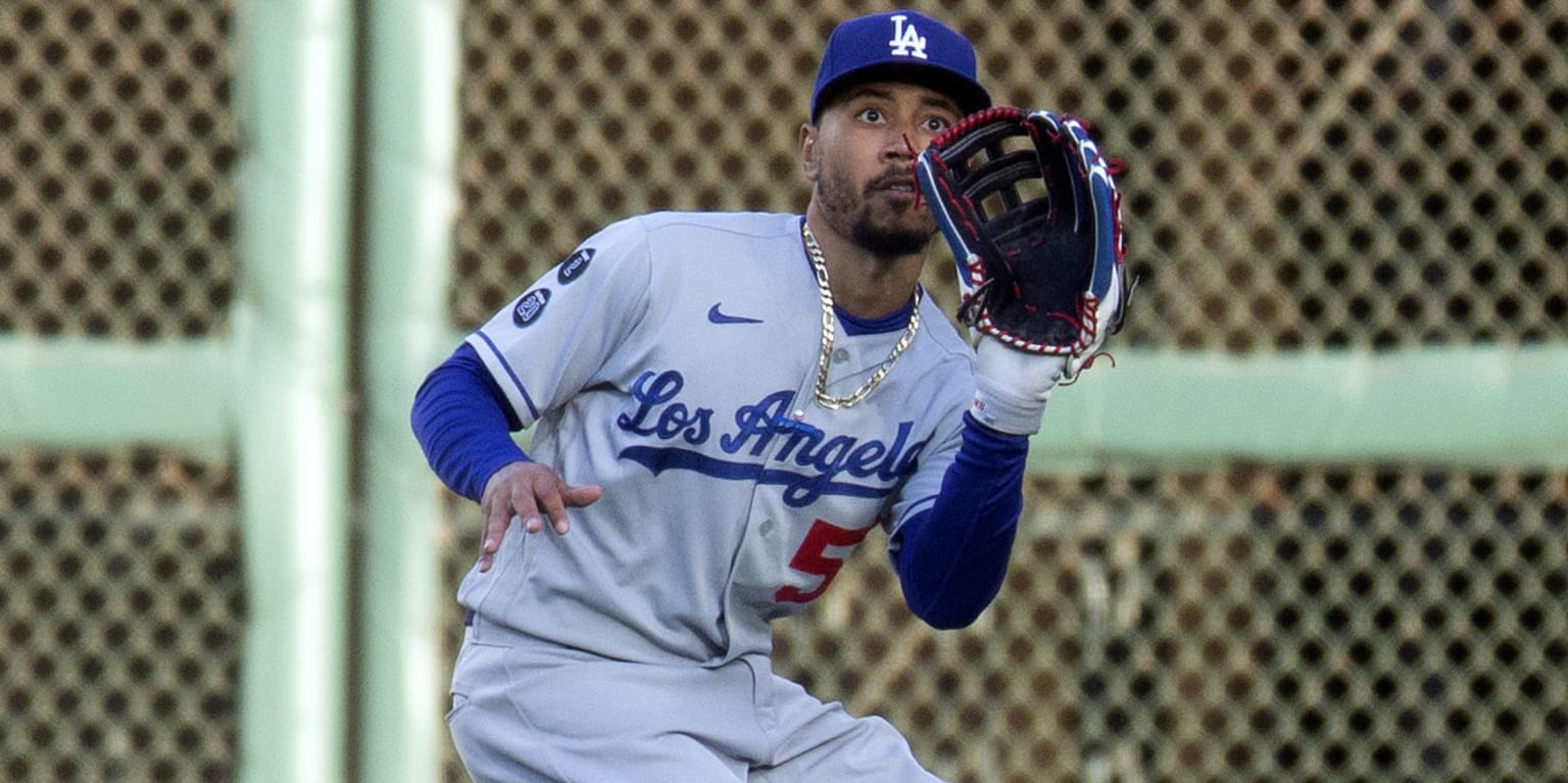 Mookie Betts' Illness Keeps Him Out Of Freeway Series Game Mookie Betts' Illness Keeps Him Out Of Freeway Series Game