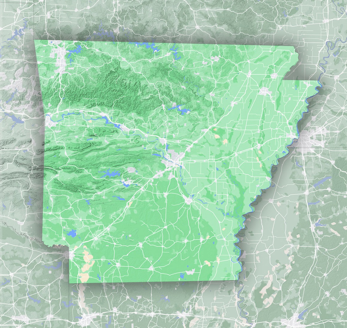 Navigating Northern Arkansas: Terrain Advantages For Fugitives Navigating Northern Arkansas: Terrain Advantages For Fugitives