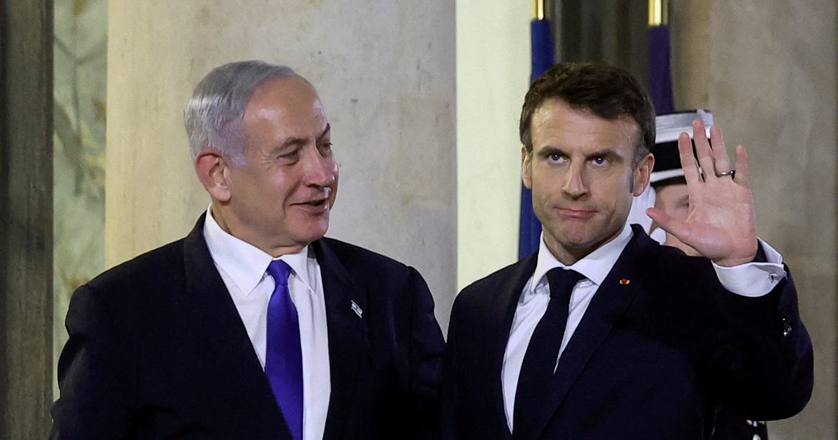 Netanyahu Juge Le Soutien De Macron À L'État Palestinien Préjudiciable Netanyahu Juge Le Soutien De Macron À L'État Palestinien Préjudiciable