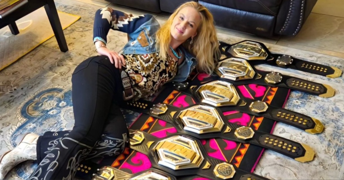 New Dragon-Themed UFC Gear For Champion Valentina Shevchenko New Dragon-Themed UFC Gear For Champion Valentina Shevchenko
