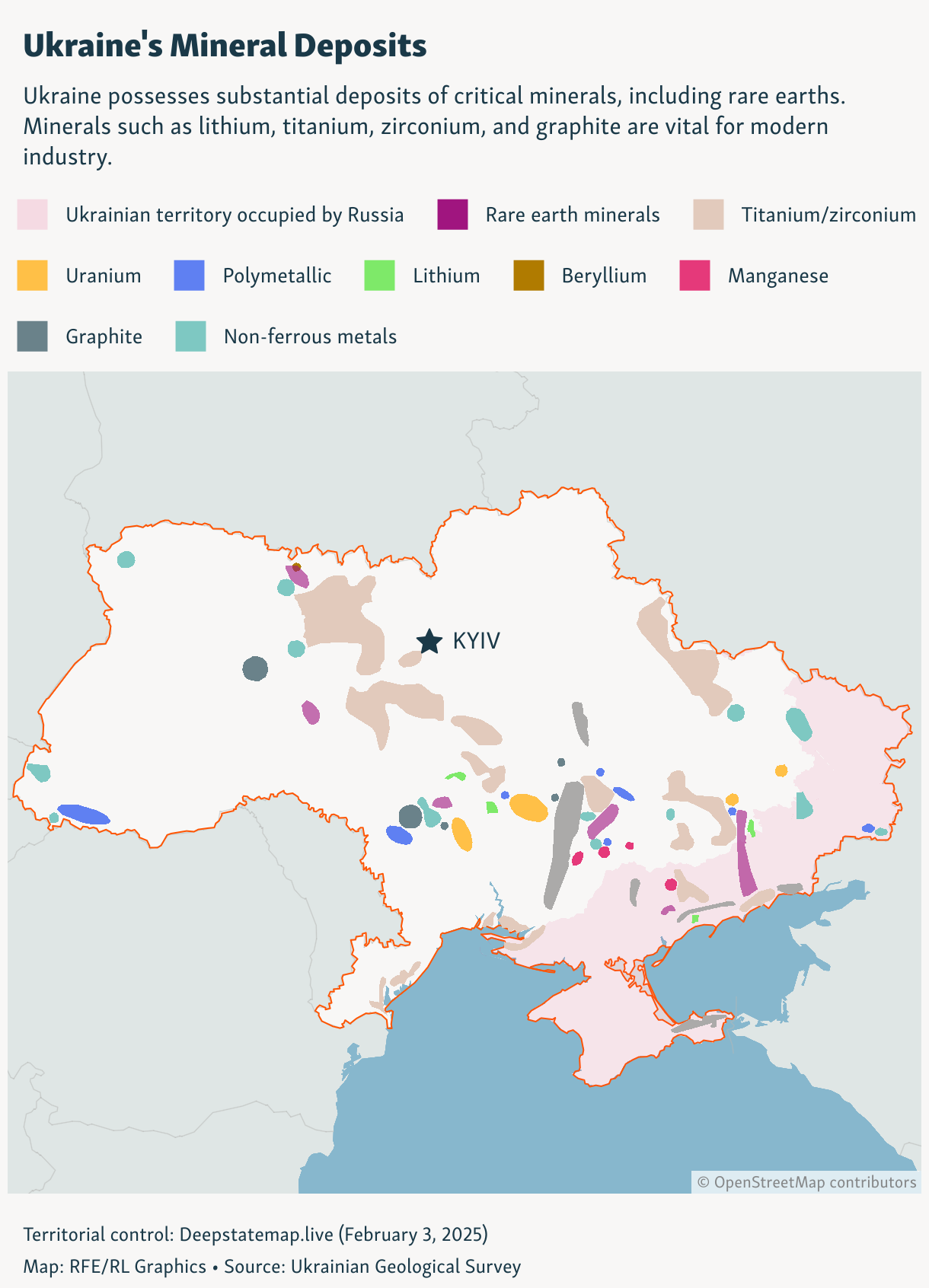 New Economic Deal: Ukraine And The U.S. Collaborate On Rare Earth Minerals New Economic Deal: Ukraine And The U.S. Collaborate On Rare Earth Minerals