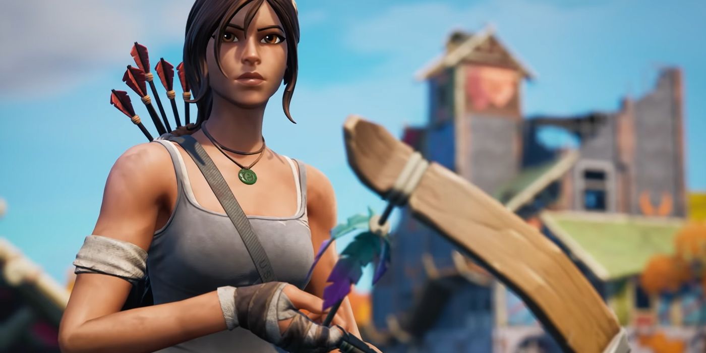 New Fortnite Leak Points To An Early Lara Croft Comeback New Fortnite Leak Points To An Early Lara Croft Comeback