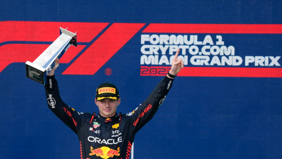 New Parent Max Verstappen Races To Miami Grand Prix After Daughter's Birth New Parent Max Verstappen Races To Miami Grand Prix After Daughter's Birth