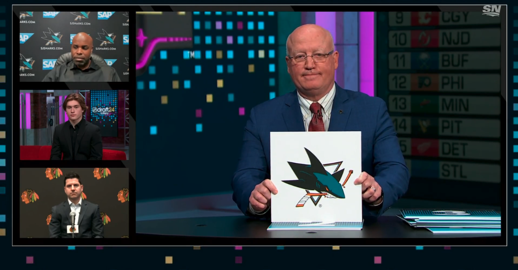 NHL Draft Lottery: Islanders Win, Sharks Get Second Pick NHL Draft Lottery: Islanders Win, Sharks Get Second Pick