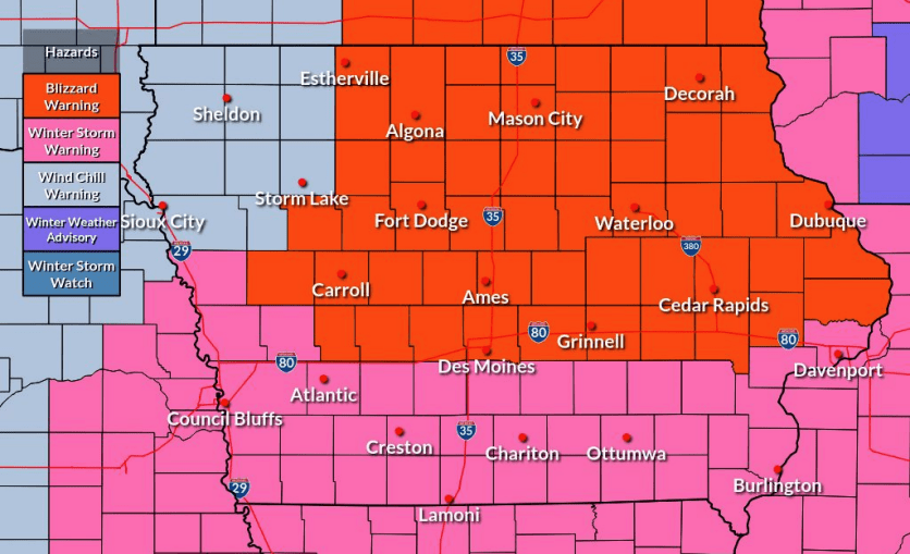 NWS Tulsa Issues Warning: Near-Blizzard Conditions In The Area NWS Tulsa Issues Warning: Near-Blizzard Conditions In The Area