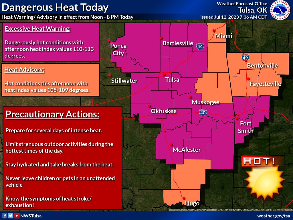 NWS Tulsa Issues Warning: Near-Blizzard Conditions NWS Tulsa Issues Warning: Near-Blizzard Conditions