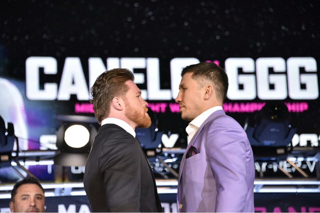 NYC Hosts Canelo-GGG Press Conference: Road To Undisputed Championship Begins NYC Hosts Canelo-GGG Press Conference: Road To Undisputed Championship Begins