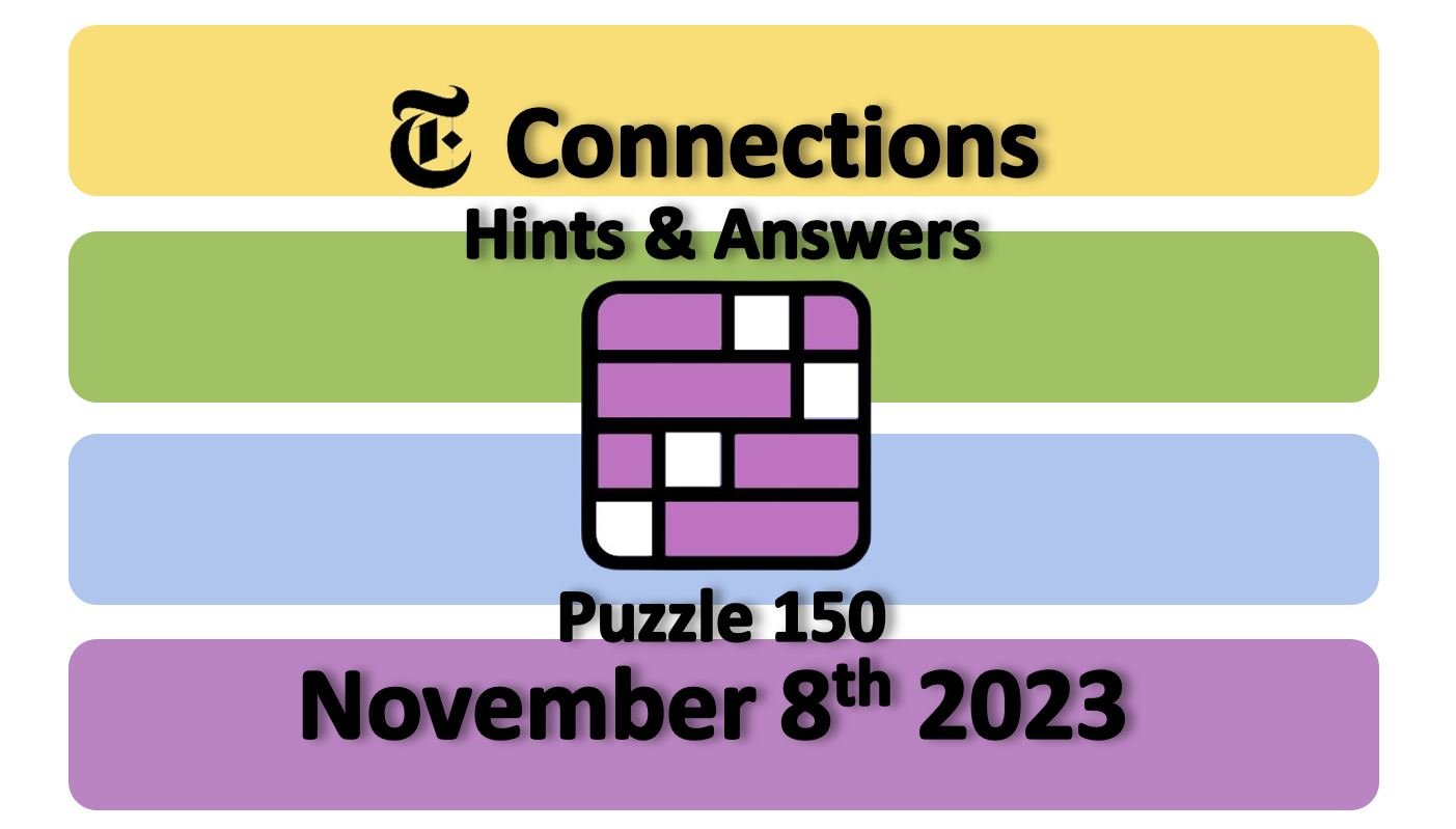 NYT Connections Game: Hints And Solutions For May 8th, Puzzle 697 NYT Connections Game: Hints And Solutions For May 8th, Puzzle 697