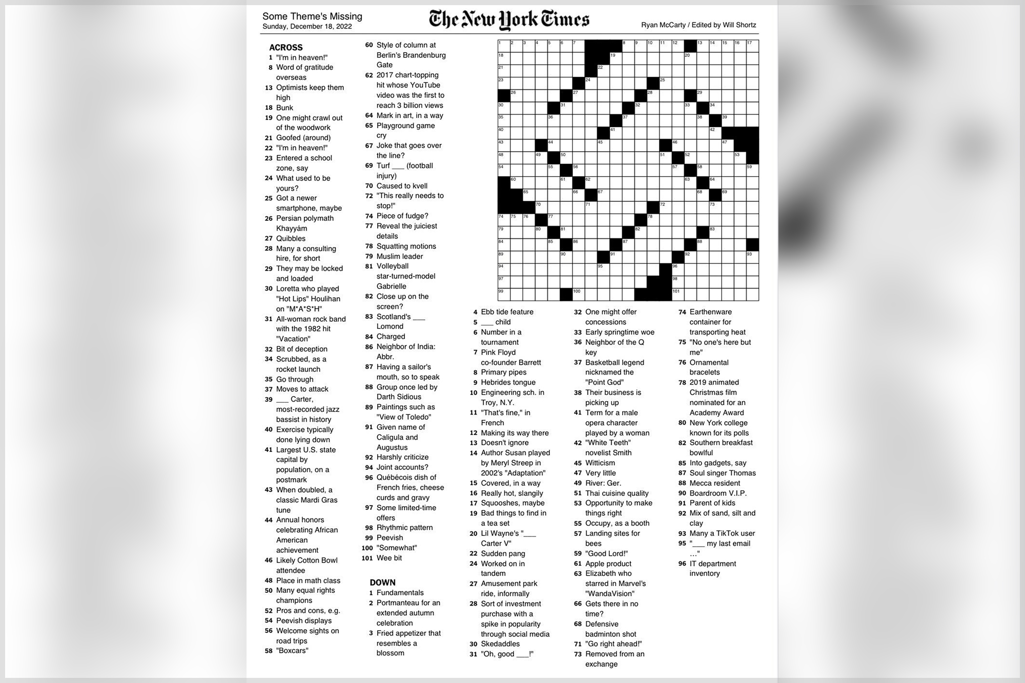 NYT Crossword Answers For April 25, 2025: Complete Solutions NYT Crossword Answers For April 25, 2025: Complete Solutions