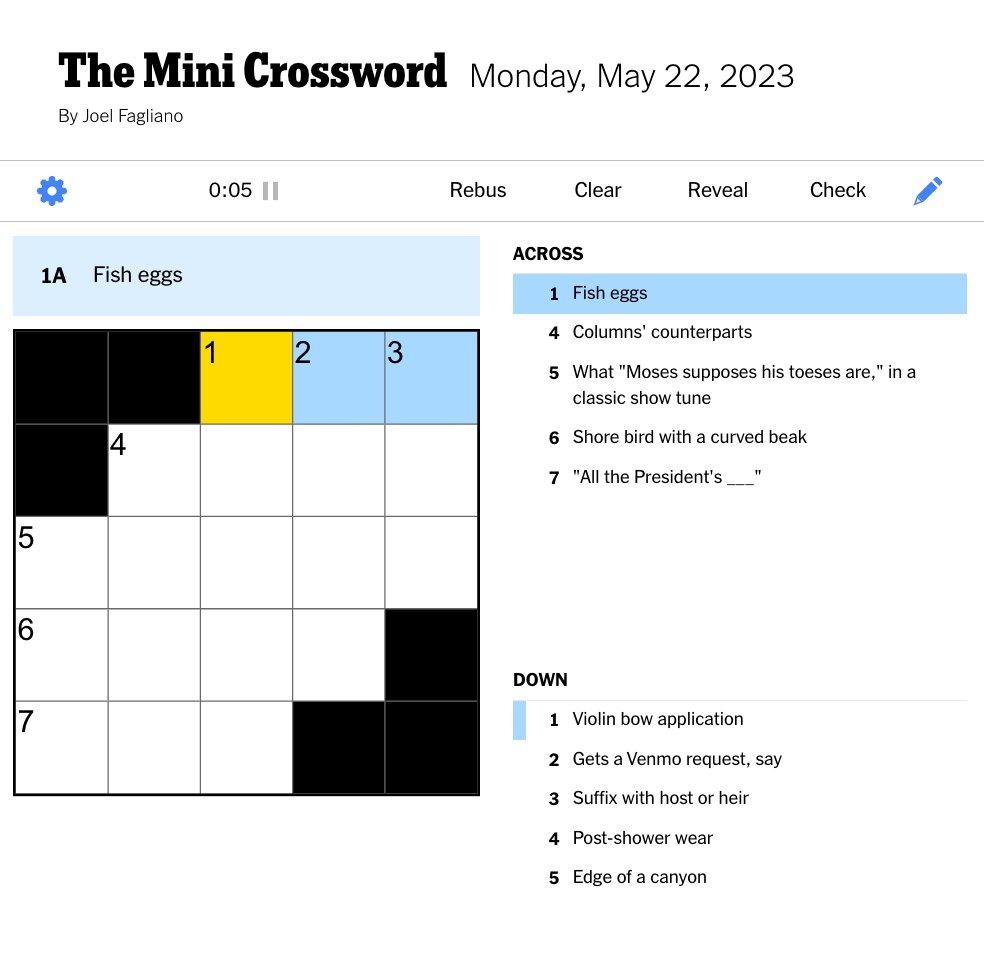 NYT Mini Crossword Answers Today, March 24, 2025: Hints & Clues NYT Mini Crossword Answers Today, March 24, 2025: Hints & Clues