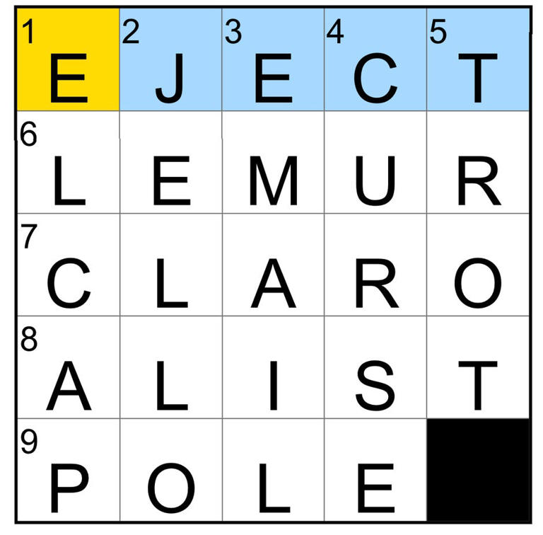 NYT Mini Crossword Solutions - March 16, 2025 NYT Mini Crossword Solutions - March 16, 2025