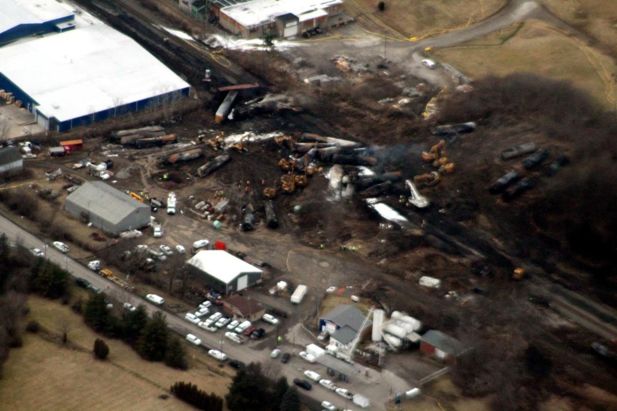 Ohio Derailment: Persistent Toxic Chemical Contamination In Buildings Ohio Derailment: Persistent Toxic Chemical Contamination In Buildings