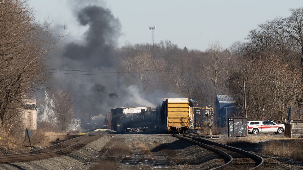 Ohio Train Derailment: Lingering Chemical Contamination In Nearby Structures Ohio Train Derailment: Lingering Chemical Contamination In Nearby Structures