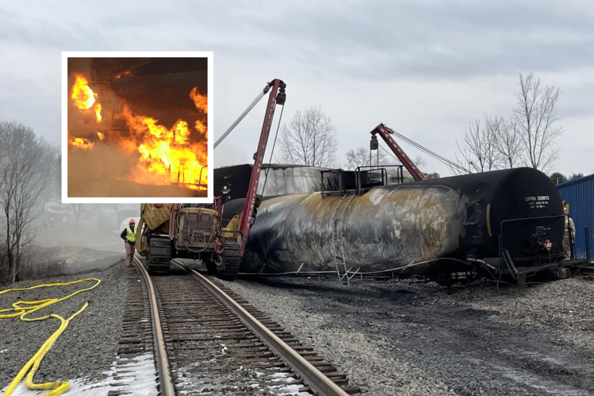 Ohio Train Derailment: Toxic Chemical Residue In Buildings After Months Ohio Train Derailment: Toxic Chemical Residue In Buildings After Months