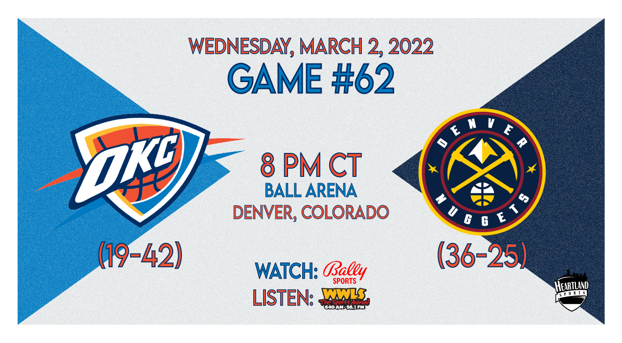 OKC Thunder Game: Nuggets Star's Injury Update OKC Thunder Game: Nuggets Star's Injury Update