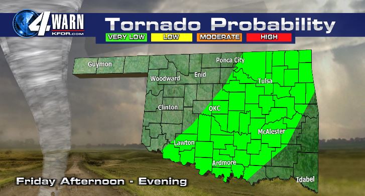 Oklahoma Severe Weather Timeline: Strong Winds Forecast Oklahoma Severe Weather Timeline: Strong Winds Forecast