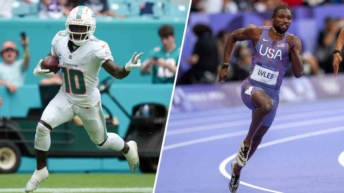 Olympic Champion Michael Johnson On Tyreek Hill And Noah Lyles: A Comparison Olympic Champion Michael Johnson On Tyreek Hill And Noah Lyles: A Comparison