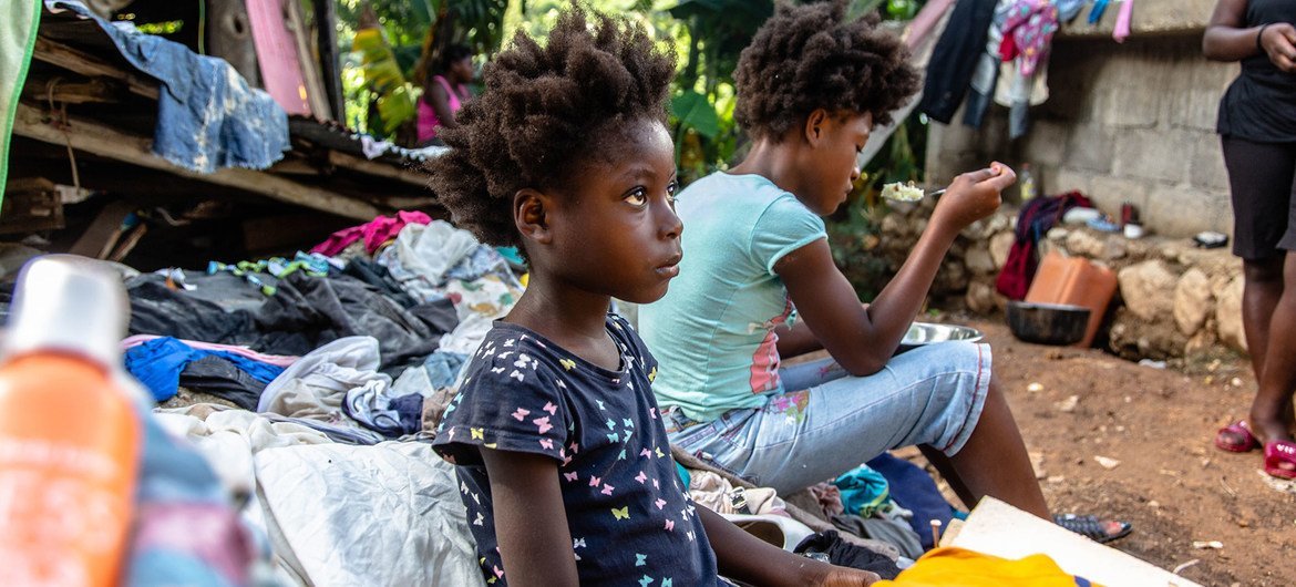 Plus De La Moitié Des Enfants Déplacés En Haïti Ont Moins De 5 Ans Plus De La Moitié Des Enfants Déplacés En Haïti Ont Moins De 5 Ans