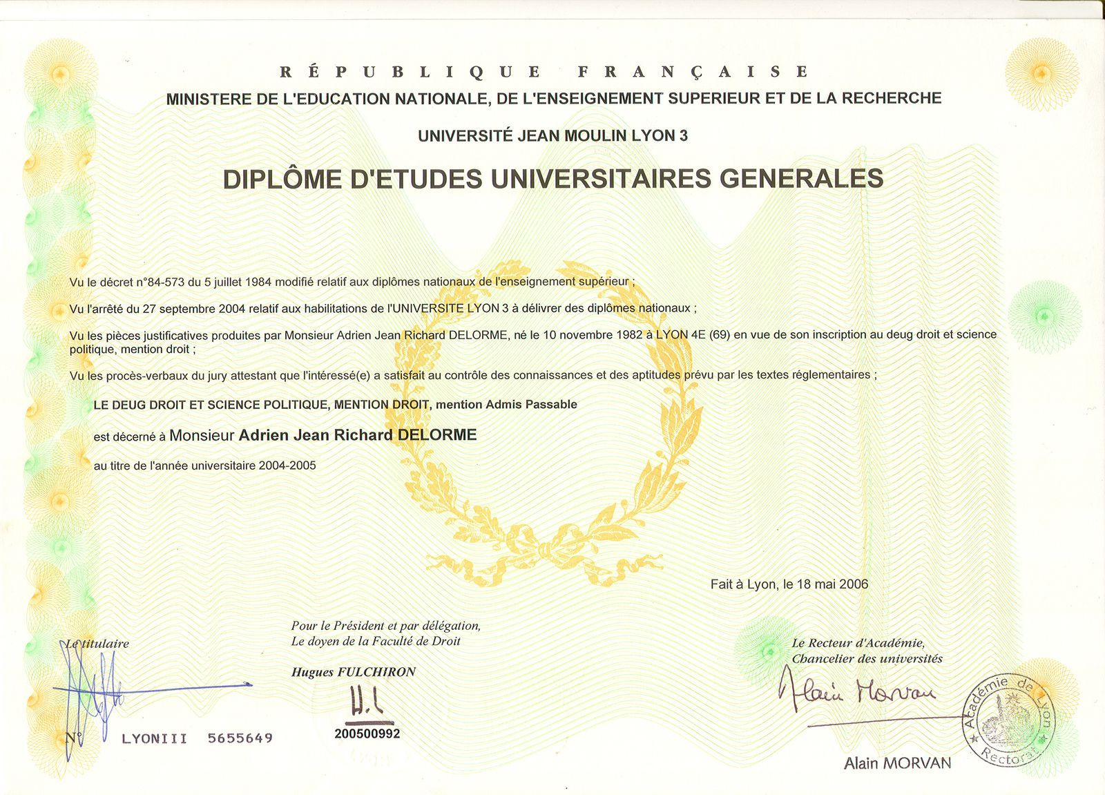 Poitiers : Diplôme Universitaire En Archives Poitiers : Diplôme Universitaire En Archives