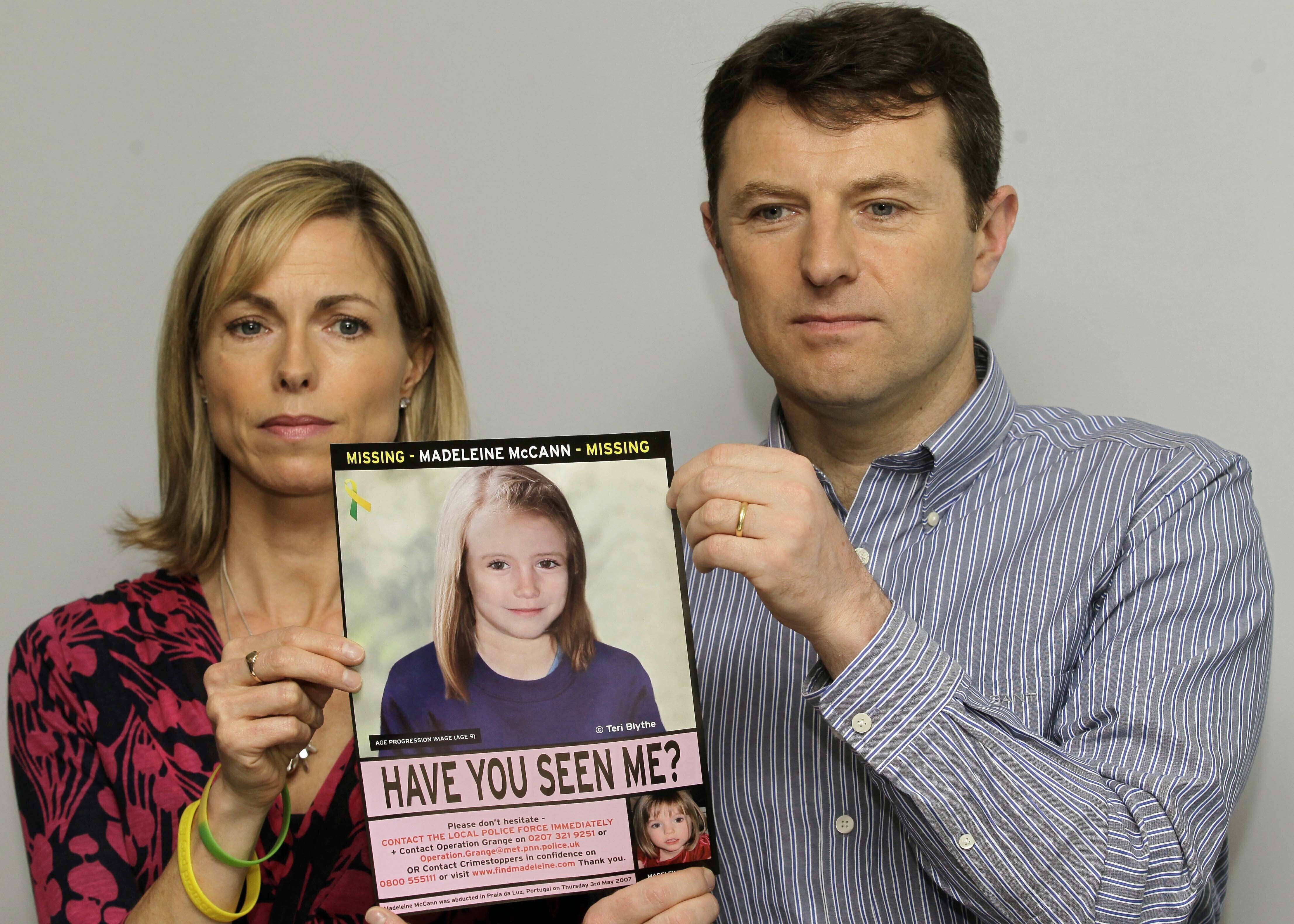 Police Investigate Threats Against Madeleine McCann's Parents Police Investigate Threats Against Madeleine McCann's Parents