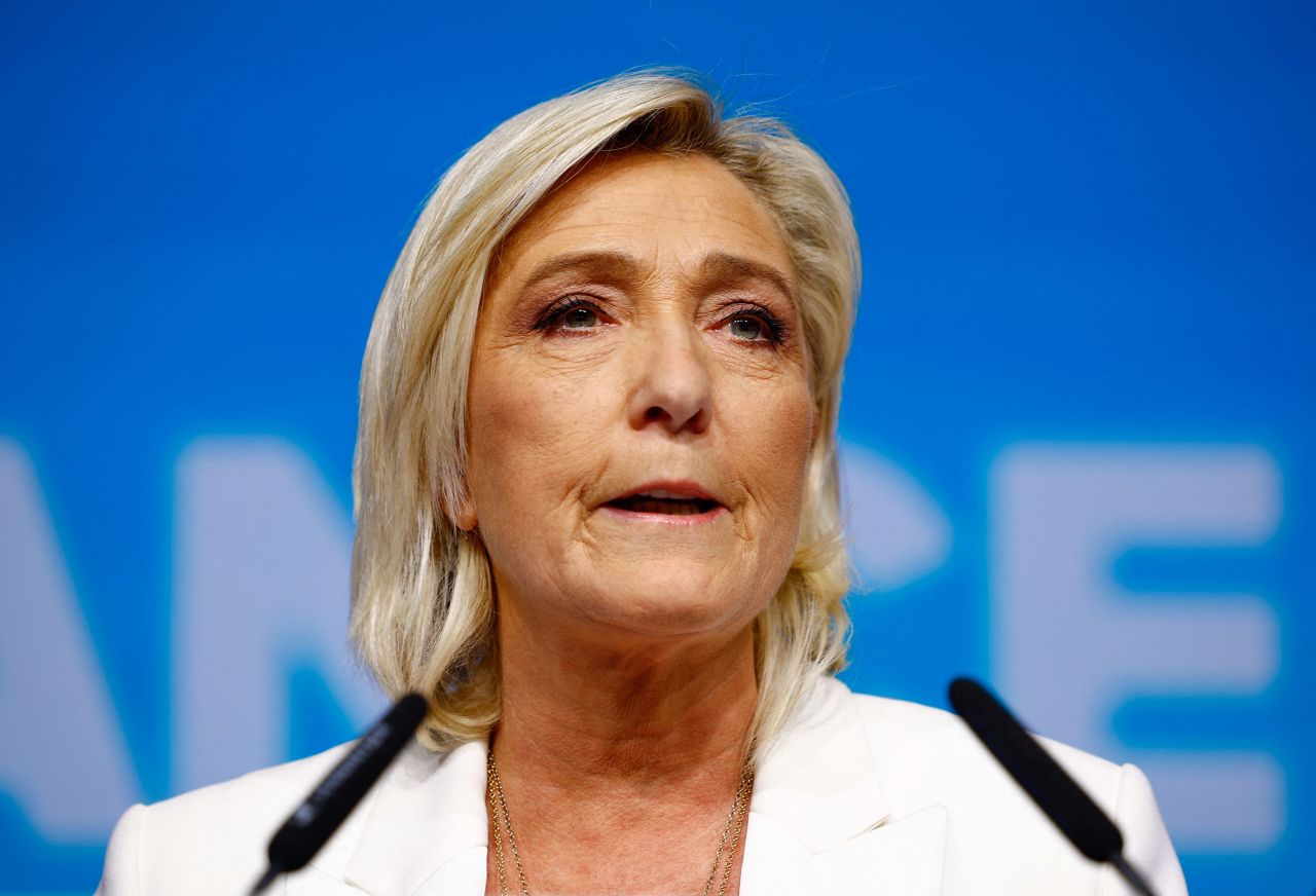 Political Decision? Le Pen Addresses Conviction At Paris Gathering Political Decision? Le Pen Addresses Conviction At Paris Gathering