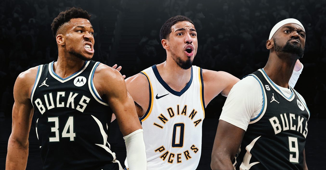 Post-Game 5: Heated Confrontation Between Bucks And Pacers Players Post-Game 5: Heated Confrontation Between Bucks And Pacers Players