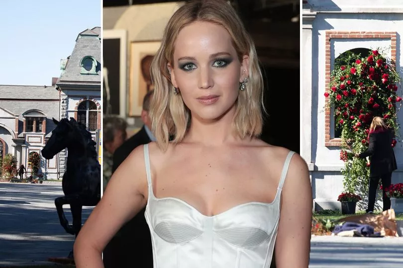 Postpartum Glamour: Jennifer Lawrence's Show-Stopping Backless Look Postpartum Glamour: Jennifer Lawrence's Show-Stopping Backless Look