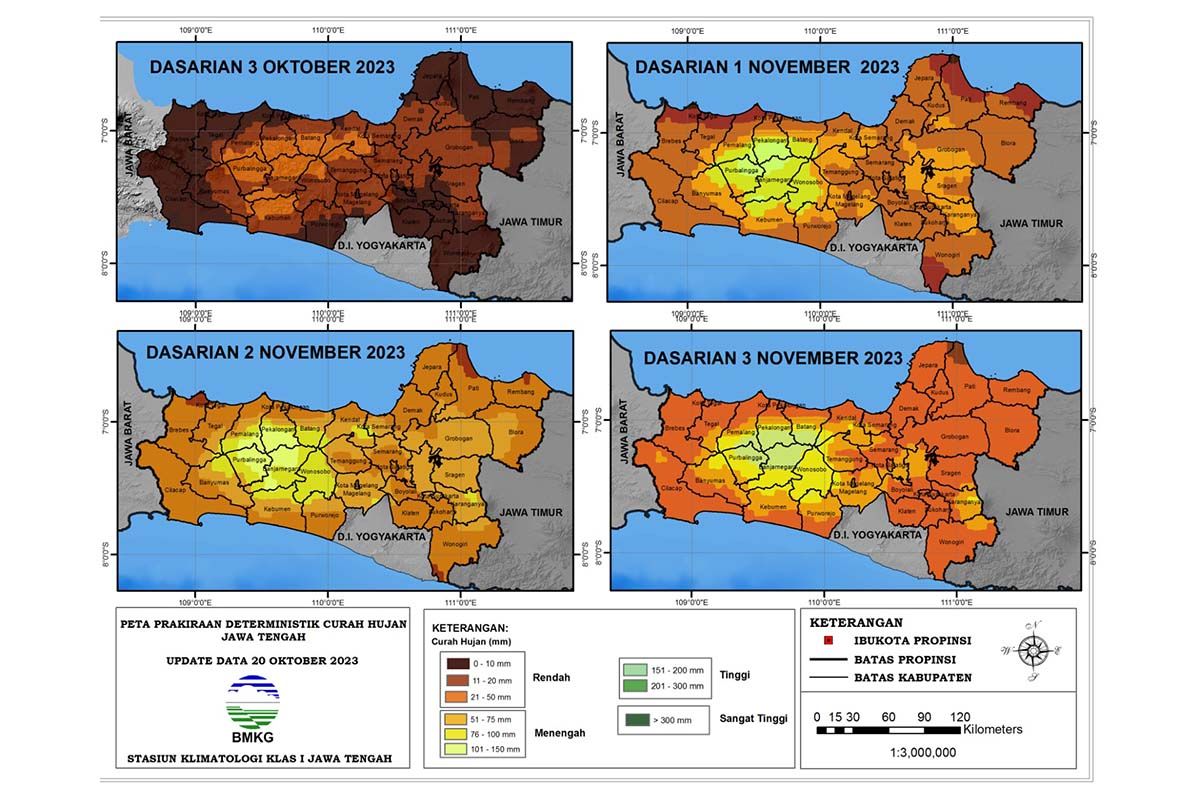 Prakiraan Cuaca 23 April 2024: Hujan Di Jawa Tengah Prakiraan Cuaca 23 April 2024: Hujan Di Jawa Tengah