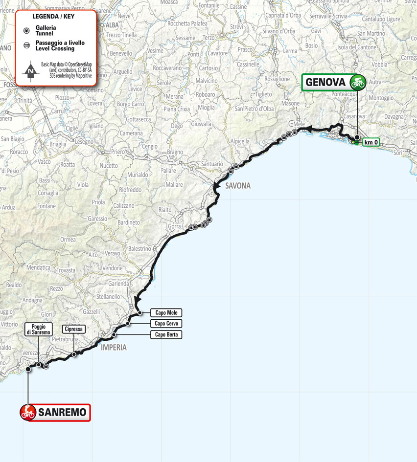 Province Of Imperia: Milano-Sanremo 2025 & Sanremo Women Race Times Province Of Imperia: Milano-Sanremo 2025 & Sanremo Women Race Times