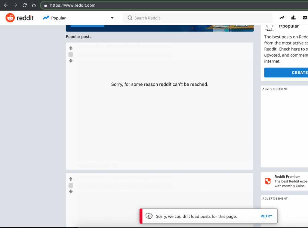Reddit Down? Confirmed Outage Affecting Users Worldwide Reddit Down? Confirmed Outage Affecting Users Worldwide