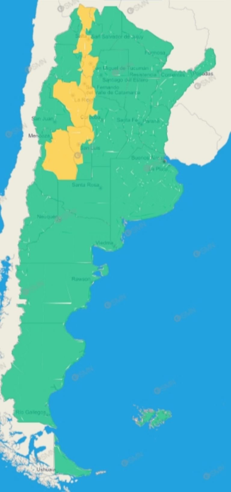 República Dominicana: Alerta Amarilla Para Nueve Provincias República Dominicana: Alerta Amarilla Para Nueve Provincias