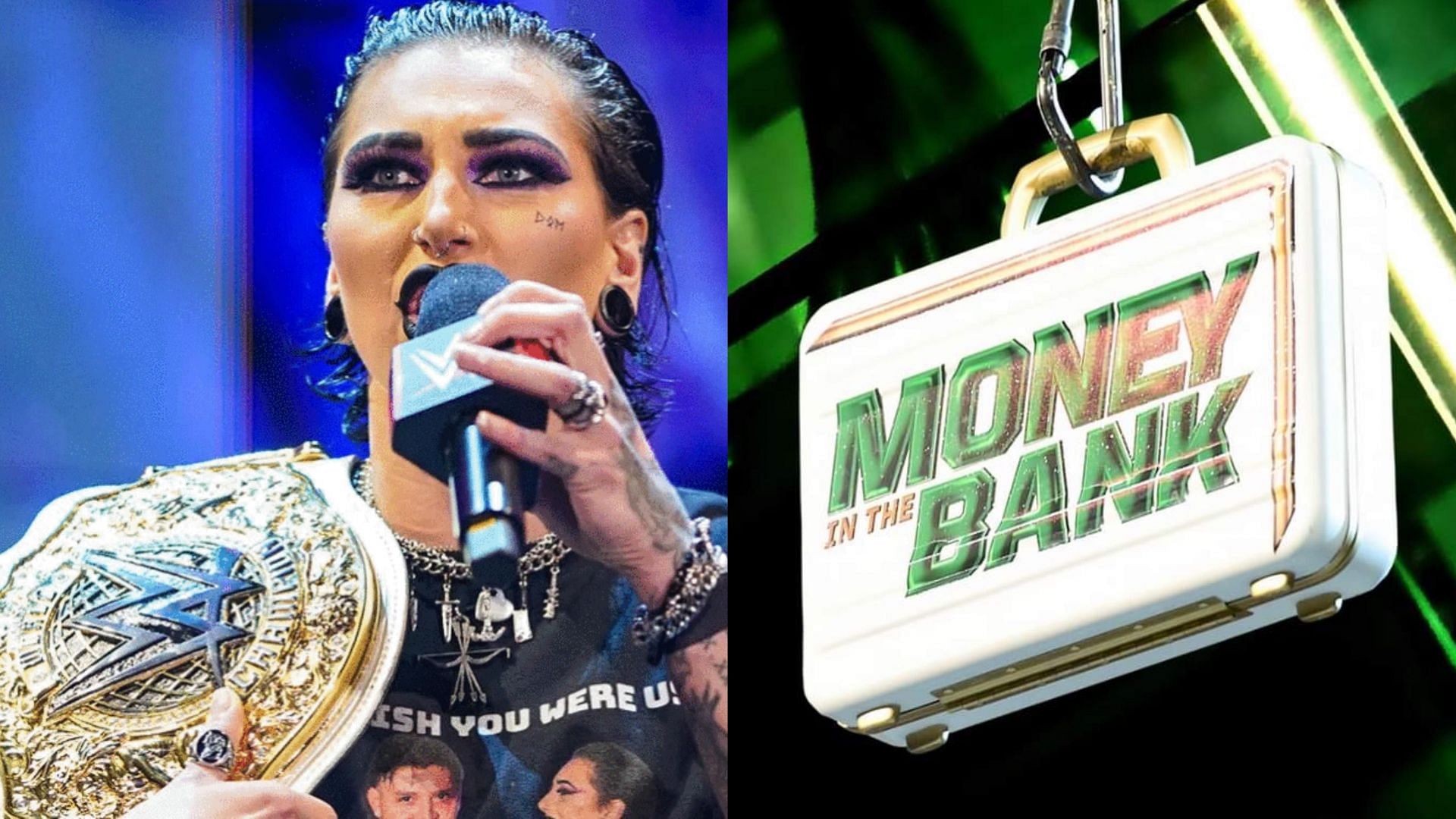 Rhea Ripley And Roxanne Perez Set For 2025 Money In The Bank Ladder Match Rhea Ripley And Roxanne Perez Set For 2025 Money In The Bank Ladder Match