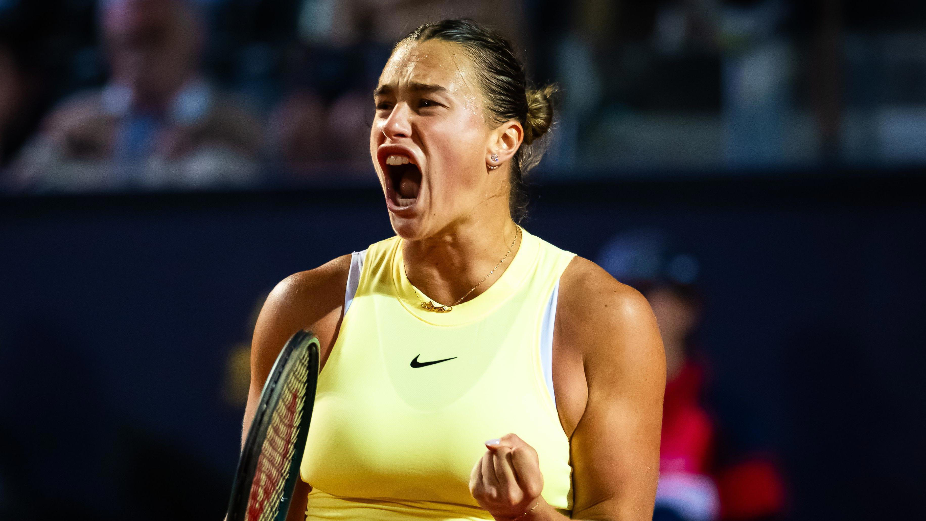 Sabalenka Advances To Italian Open Round Of 32 Sabalenka Advances To Italian Open Round Of 32