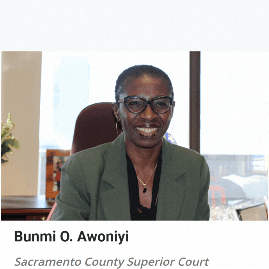 Sacramento County Judge Bunmi Awoniyi: A Barrier-Breaking Appointment Sacramento County Judge Bunmi Awoniyi: A Barrier-Breaking Appointment