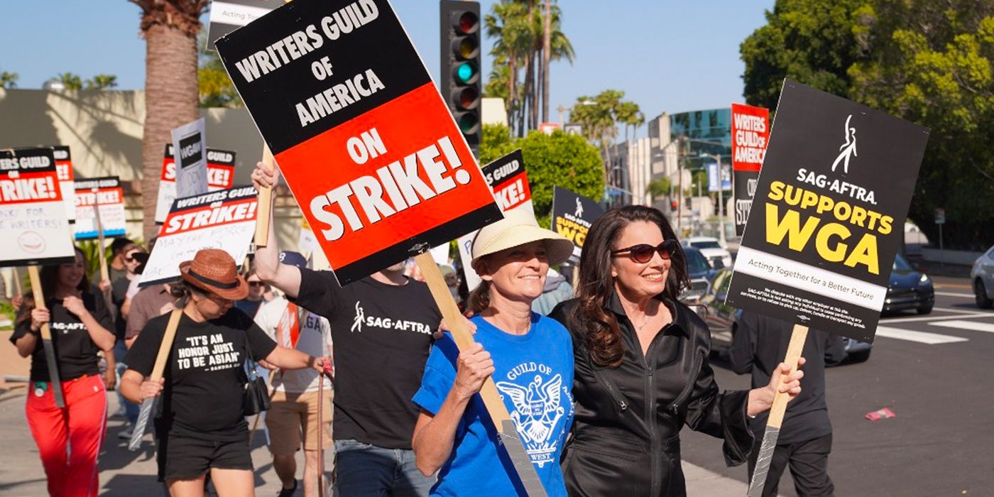 SAG-AFTRA Joins WGA On Strike: What It Means For Hollywood SAG-AFTRA Joins WGA On Strike: What It Means For Hollywood