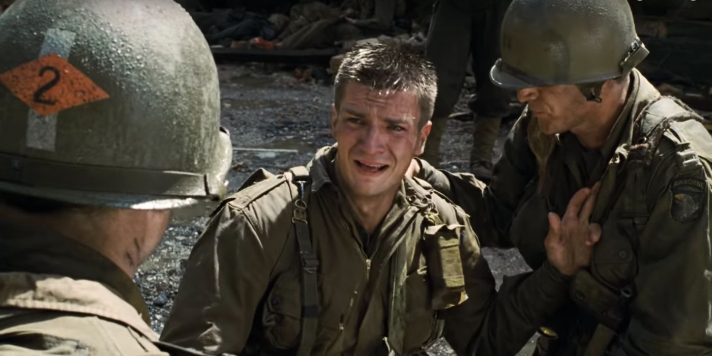 Saving Private Ryan: Nathan Fillion's Impact In A Short Screen Time Saving Private Ryan: Nathan Fillion's Impact In A Short Screen Time