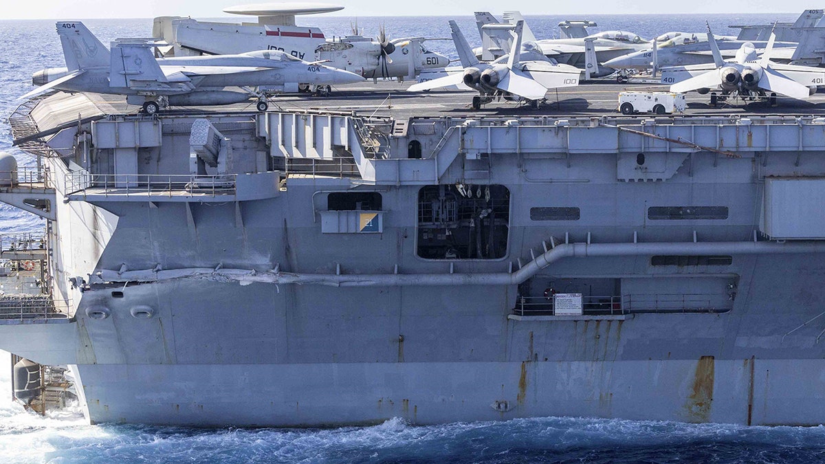 Second Navy Jet Lost At Sea From USS Truman: Details Emerge Second Navy Jet Lost At Sea From USS Truman: Details Emerge