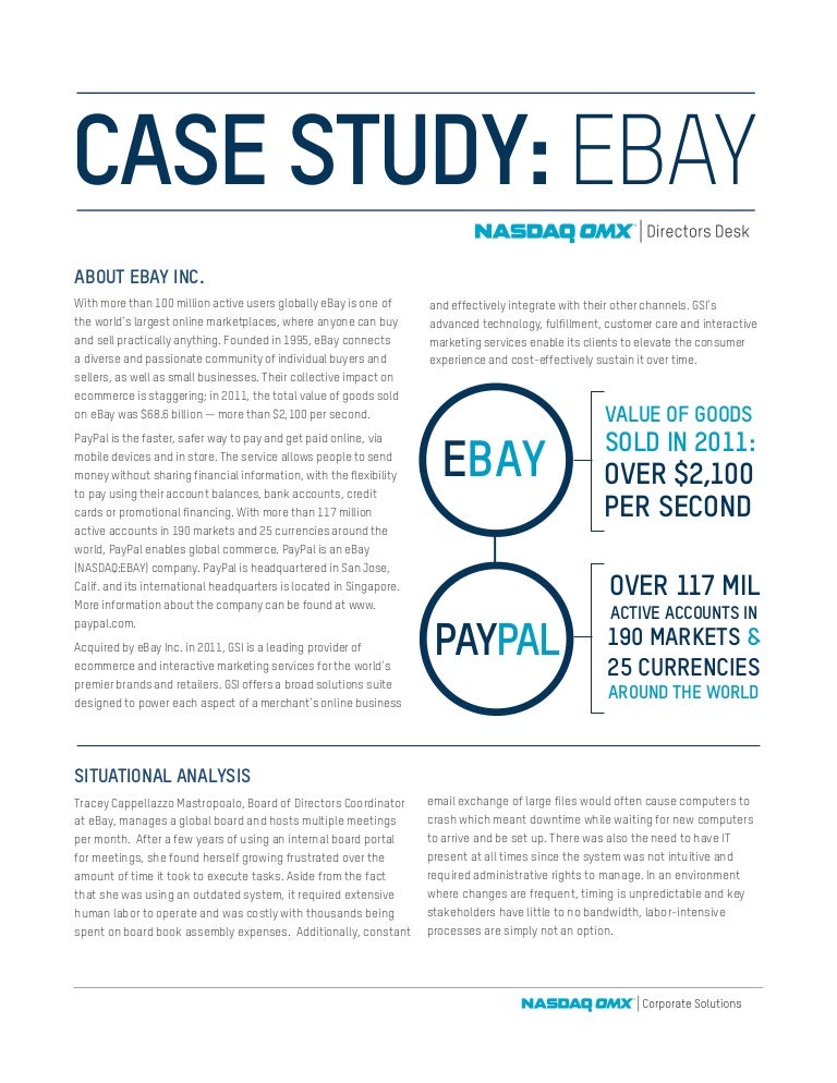Section 230 And The Sale Of Banned Chemicals: An EBay Case Study Section 230 And The Sale Of Banned Chemicals: An EBay Case Study