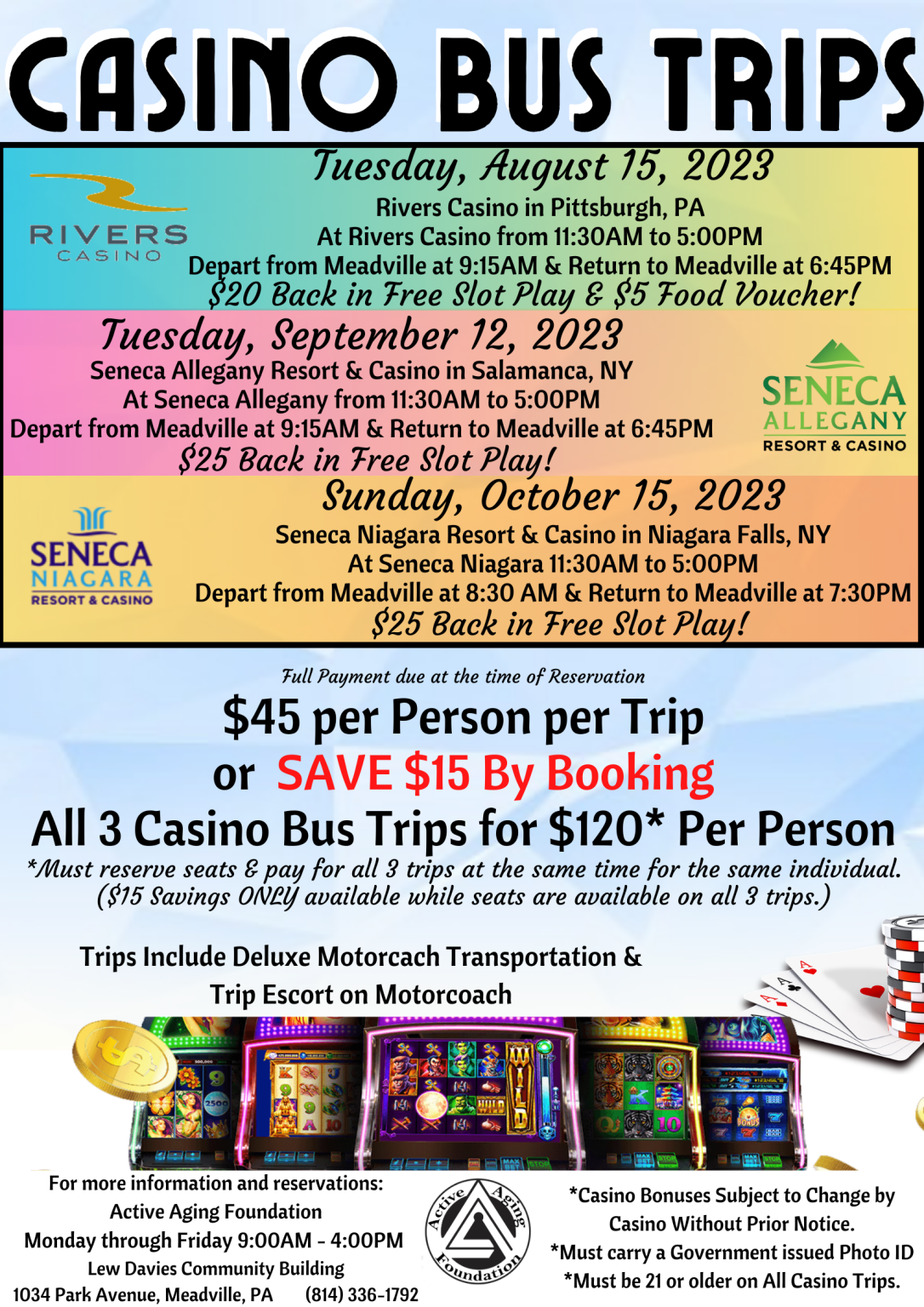 Senior Travel Calendar: Trips, Activities & Events Senior Travel Calendar: Trips, Activities & Events
