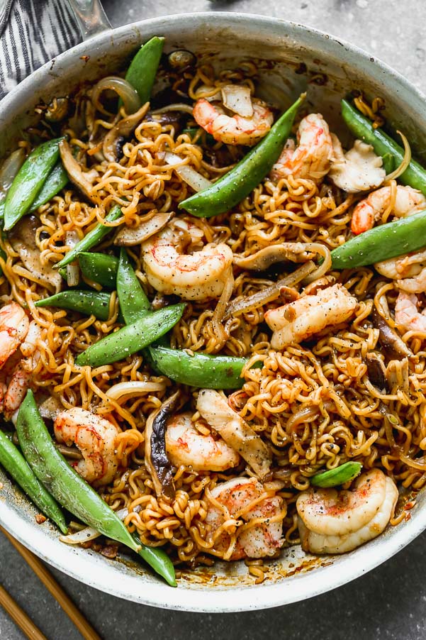 Shrimp Ramen Stir-Fry: Flavorful & Fun Weeknight Dinner