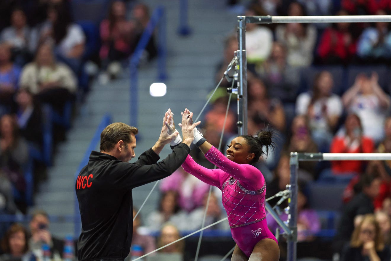 Simone Biles To Give Simone Biles To Give