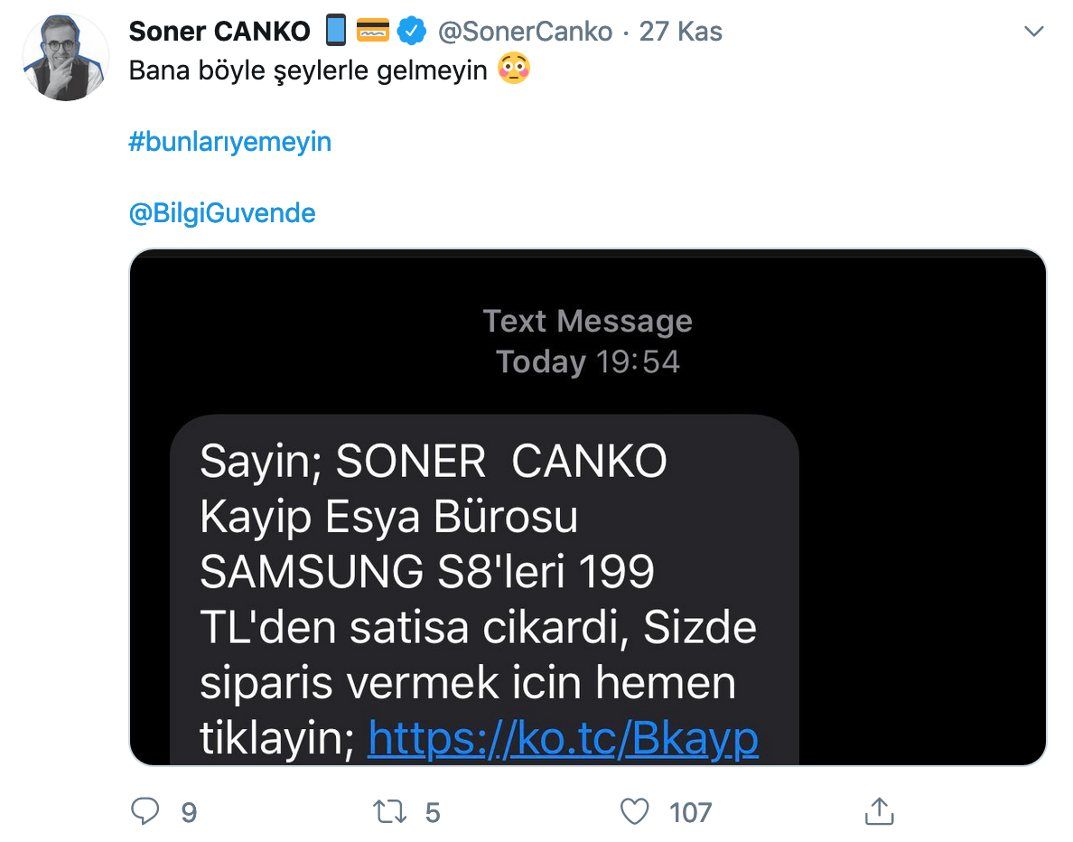 SMS Dolandırıcılığı Şikayetlerinde Artış! SMS Dolandırıcılığı Şikayetlerinde Artış!