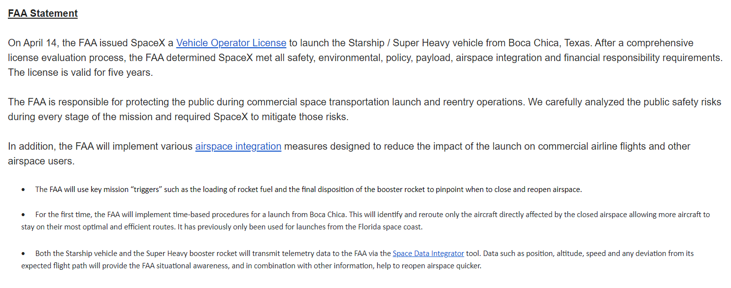 SpaceX Receives FAA Approval For Starship Flight 9 License Changes SpaceX Receives FAA Approval For Starship Flight 9 License Changes