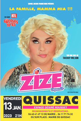 Spectacle De Zize, Humoriste Transformiste À Graveson - 4 Avril Spectacle De Zize, Humoriste Transformiste À Graveson - 4 Avril
