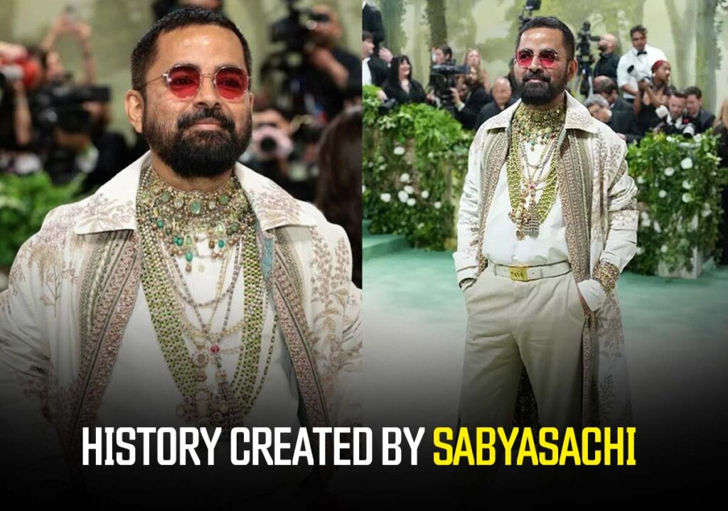 SRK's Stunning Sabyasachi Ensemble At The Met Gala SRK's Stunning Sabyasachi Ensemble At The Met Gala