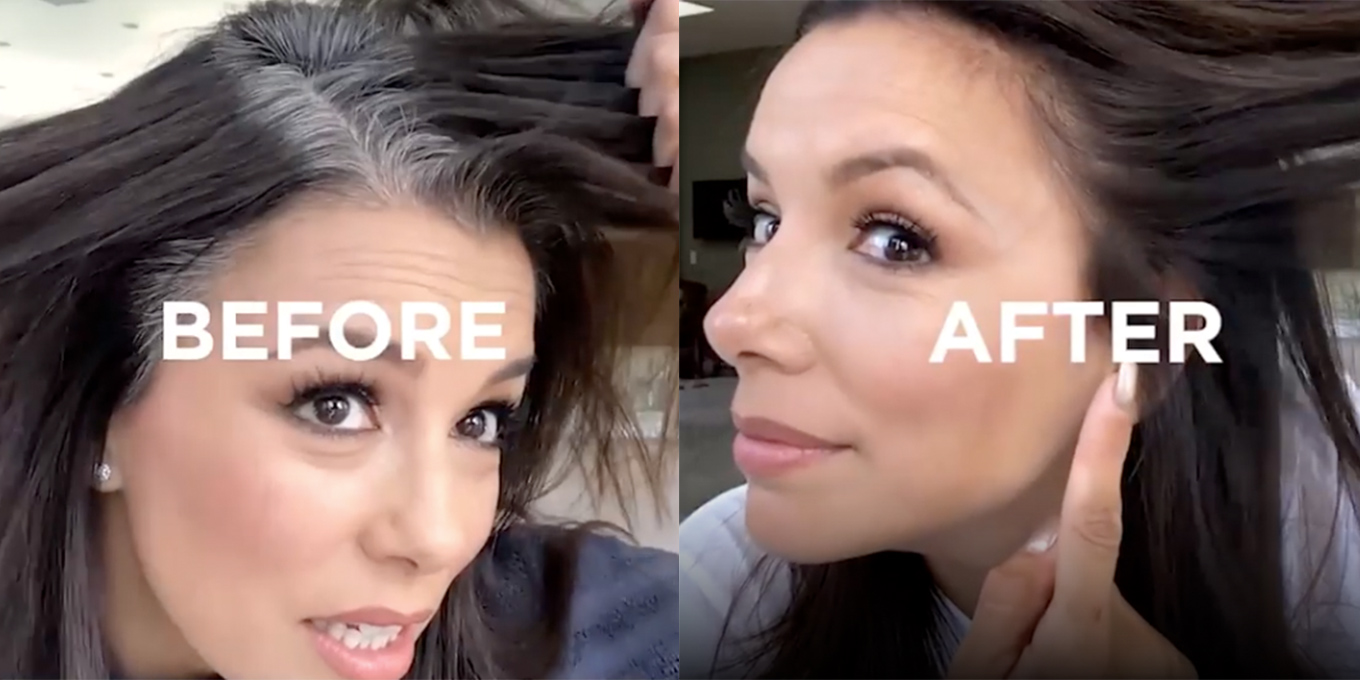 Sun-Kissed Highlights: Eva Longoria's Dramatic Hair Transformation Sun-Kissed Highlights: Eva Longoria's Dramatic Hair Transformation