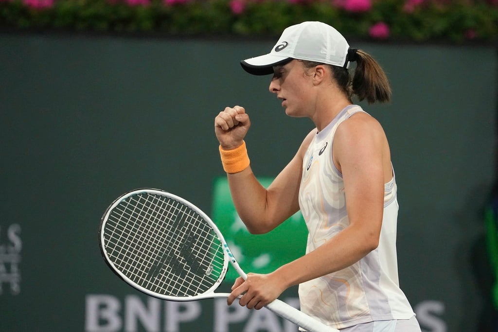 Swiatek Storms Into Indian Wells Quarterfinals Amidst Challenging Conditions Swiatek Storms Into Indian Wells Quarterfinals Amidst Challenging Conditions